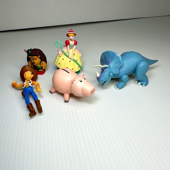 The Disney Store Toy Story Lot PVC Figures Toys Cake Toppers Lot of 5 - Picture 1 of 9